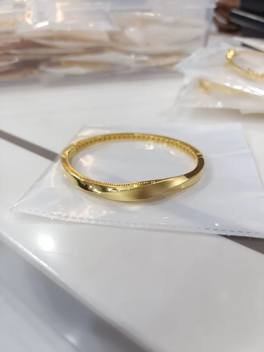 CNC Punjabi gold kada design 2