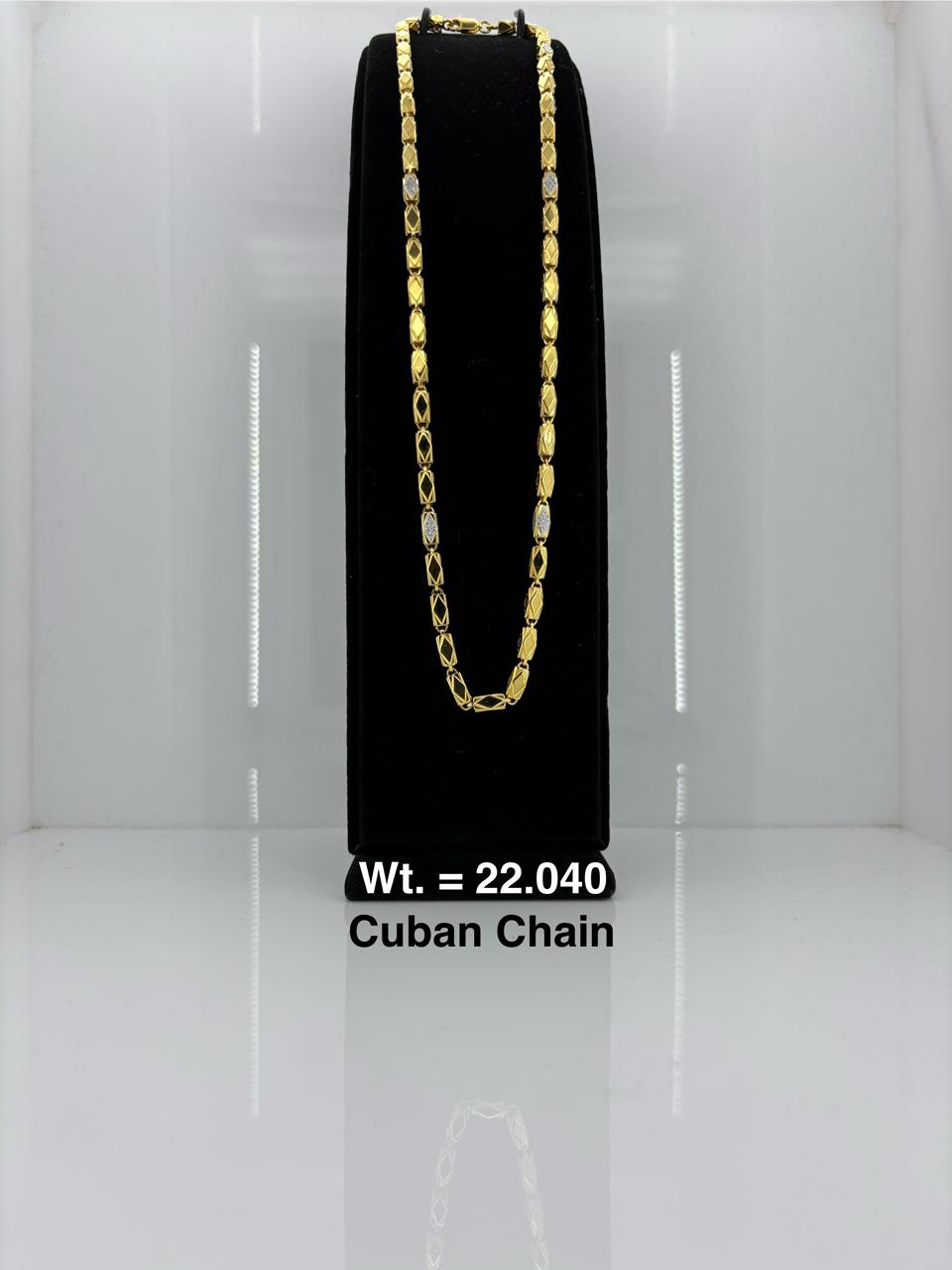 Cuban Bracelets gold bracelet for men Kolhapur — Surajmal Fulchand Jewellers design 1