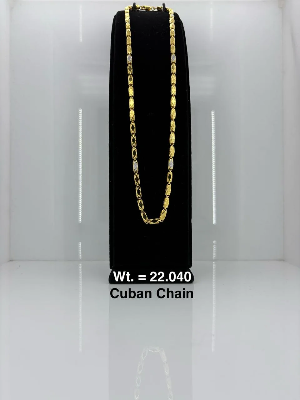 Cuban Bracelets 22K gold Kolhapur design 1
