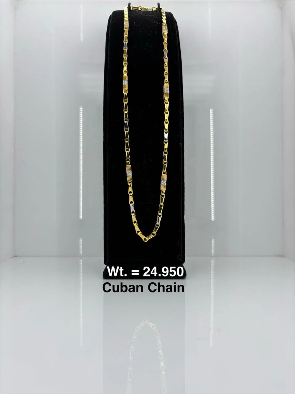 Cuban Bracelets 22K gold Kolhapur design 4