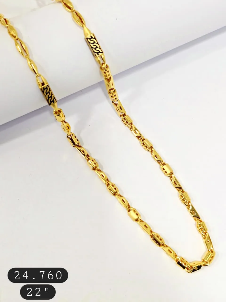 Cuban gold chain 22K design 5